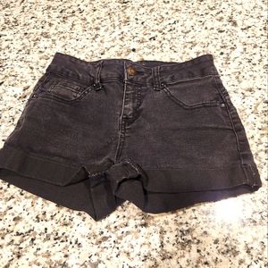 Forever 21 stretchy black shorts